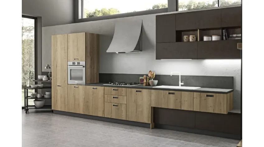 Cucina lineare Moderna 9 Cucina lineare Moderna 9