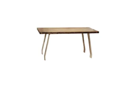 Tavolo moderno in metallo e legno Saffo di Tavolobello