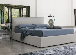 Letto moderno imbottito e rivestito in tessuto vintage Melbourne di Target Point