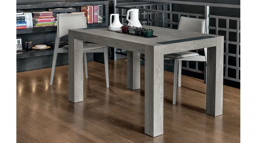 Tavolo moderno allungabile in laminato Monolite 130 di Target Point