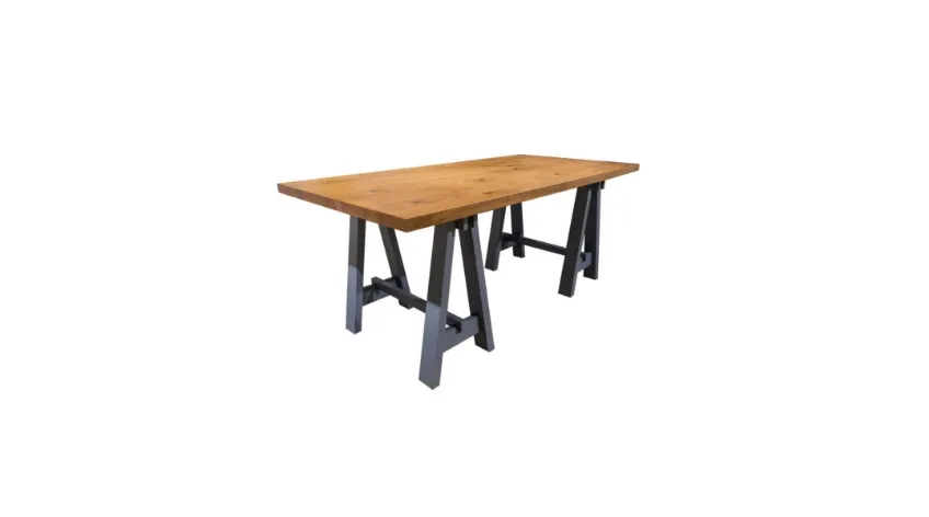 Tavolo di design in legno Pitagora di Tavolobello