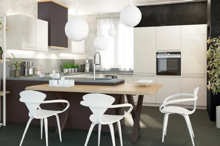 Cucina moderna Designa Bianco di Zappalorto