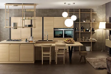 Cucina moderna in legno Designa di Zappalorto