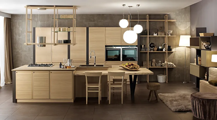 Cucina moderna in legno Designa di Zappalorto