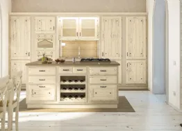 Cucina shabby chic in legno Giulietta di Zappalorto